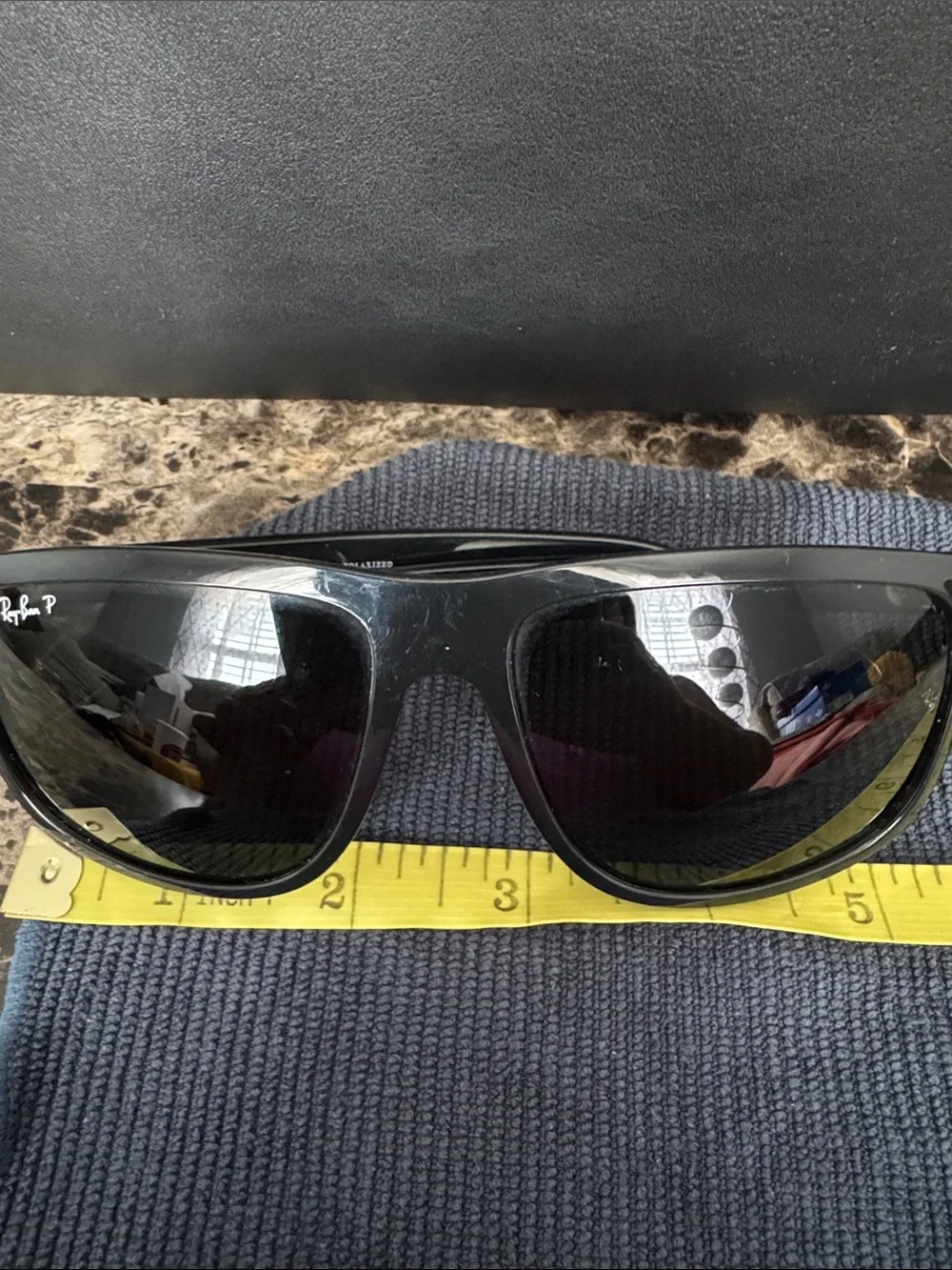 Ray-Ban Black Boyfriend Polarized Sunglasses